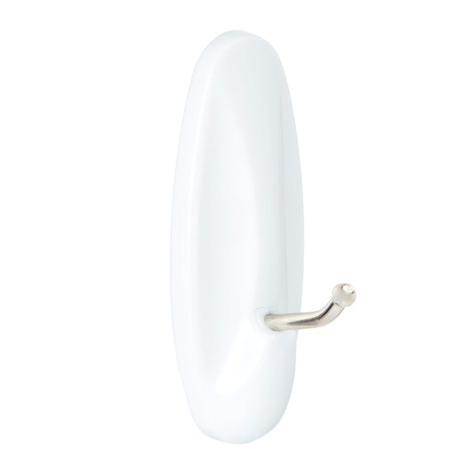 Der Command™ Medium Drahthaken, 17068 von 3M Deutschland GmbH, wird vor weißem Hintergrund gezeigt - ideal für beschädigungsfreies Aufhängen durch innovative Klebetechnologie.