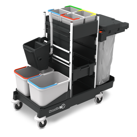 Numatic cleaning trolley ProCar 7G Black (SM1) | Pack (1 piece)