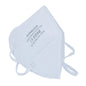 FFP2 respiratory mask, white, 10 pieces. / Box without valve, ear loops | Box (10 pieces)