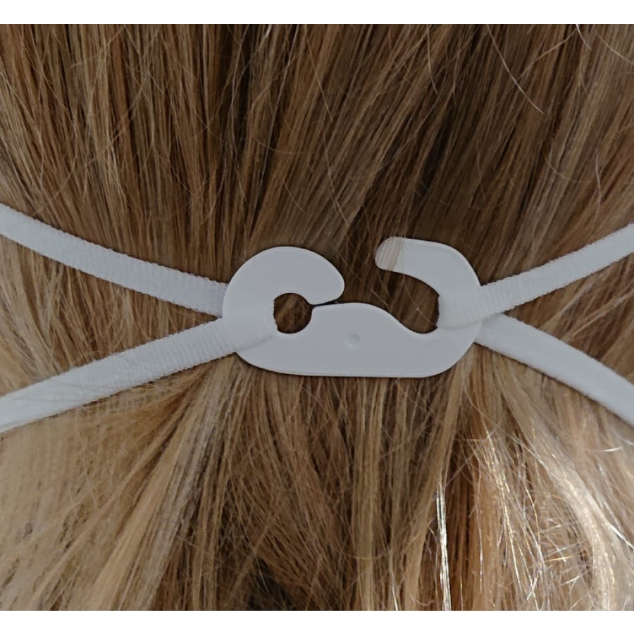 FFP2 respiratory mask, white, 10 pieces. / Box without valve, ear loops | Box (10 pieces)