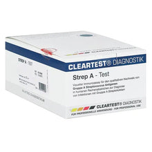 Cleartest Strep A-Test cassette form pack: 20 test cassettes | Pack (20 tests)