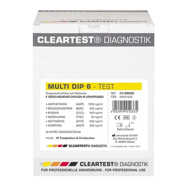 Cleartest Multi-Dip 6 test