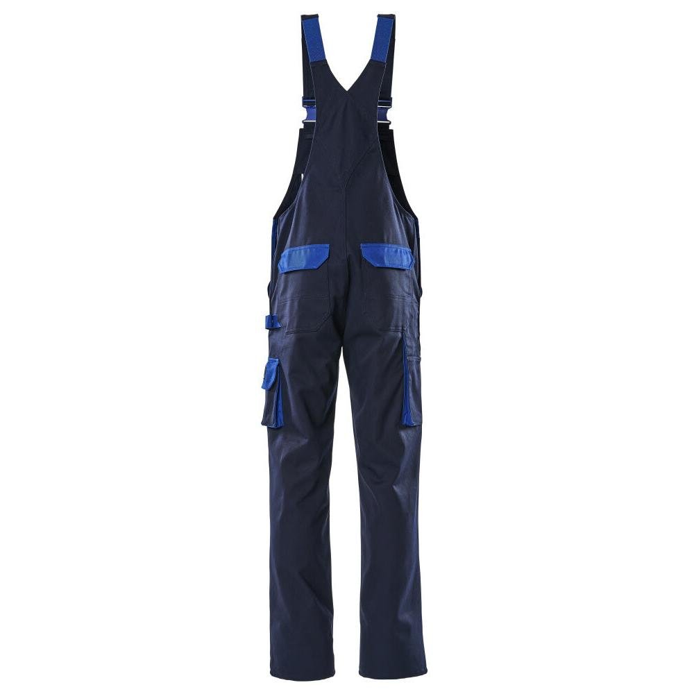MASCOT® Monza dungarees, navy/grain blue