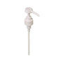The Dr. Schumacher dosing pump for 500 / 1000 ml by Dr. Schumacher GmbH is a white plastic pump with a long tube for precise dosing of liquids from dispenser bottles. Available in a pack of 10.