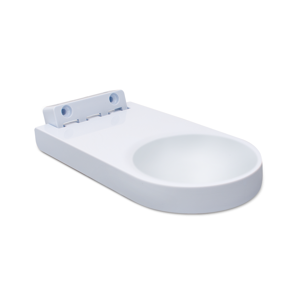 Tráidire drip le haghaidh dáileoir uilíoch REF2040 déanta as plaisteach, bán | Pacáiste (1 phíosa)