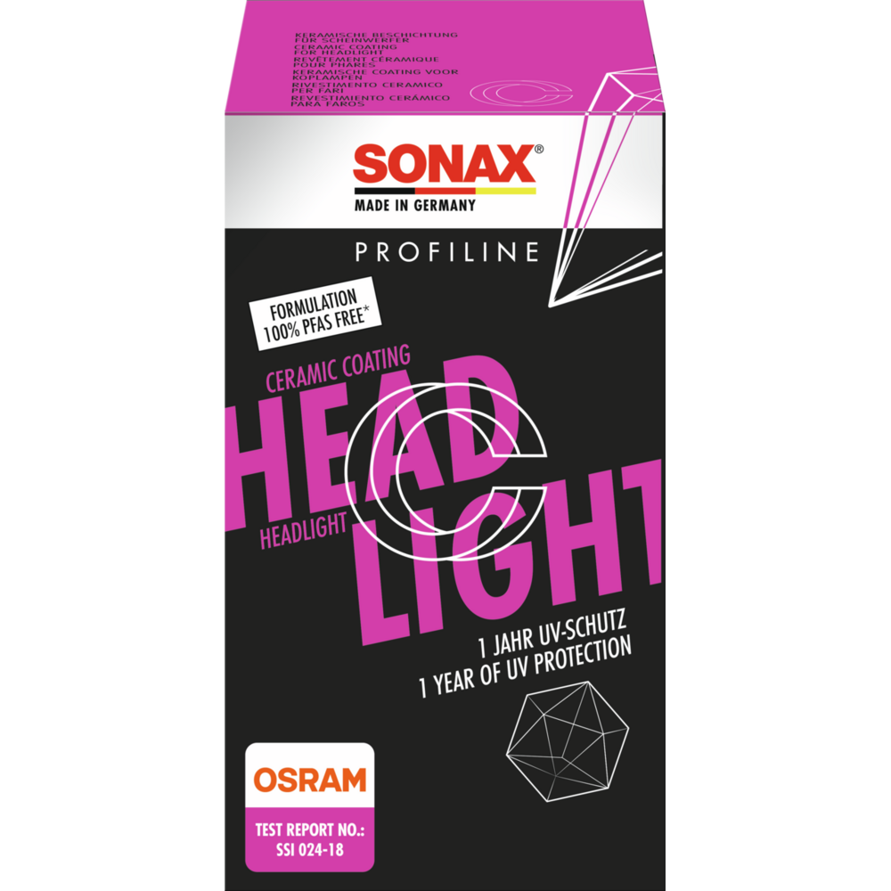 SONAX PROFILINE CeramicCoating CC Headlight