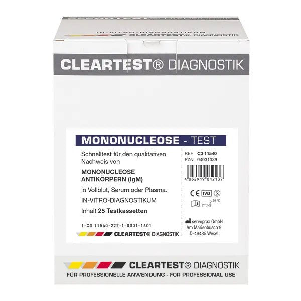 Clear test mononucleosis