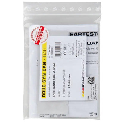 Cleartest drug test tetrahydrocannabinol test cassette