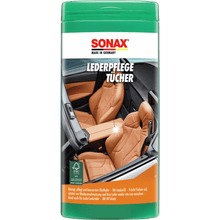 SONAX LederPflegeTücher Box