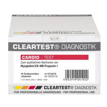 Cleartest Cardio Myglobin/CK-MB/Trop I Pack: 10 tests | Pack (10 tests)