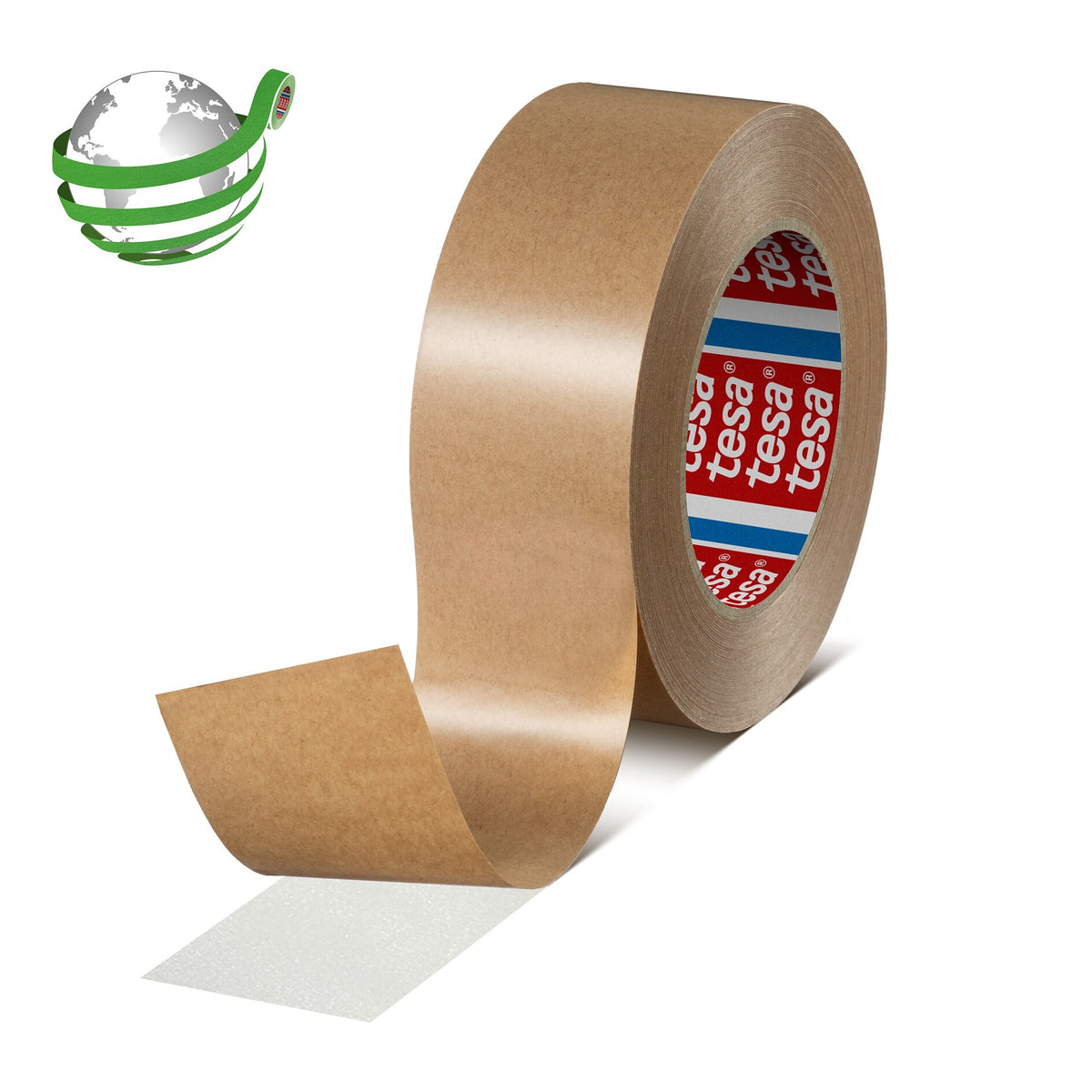 tesafix 4962 Nonwoven Tape, 50 m x 50 mm, white-translucent
