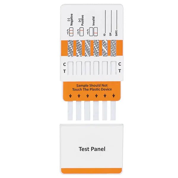 Cleartest Multi Drug wipe test 12-fold drug combination, test plate