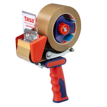tesa 6500 Packaging Tape Hand Dispenser, Low-Noise, for 50mm-Wide Rolls