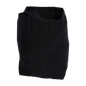 The EMIL DEISS KG (GmbH + Co.) DEISS 6510 Reusable Trash Bag (1 piece), 550x600 mm, black, is a rectangular, black fabric trash bag with an open top, standing empty and upright against a white background.