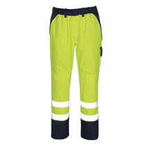 MASCOT® Linz overtrousers, hi-vis yellow/navy