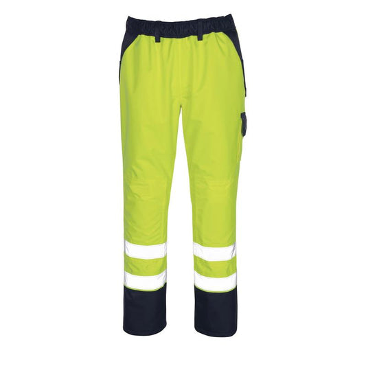 MASCOT® Linz overtrousers, hi-vis yellow/navy