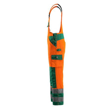 MASCOT® Barras dungarees, hi-vis orange/green