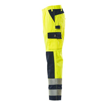 MASCOT® Olinda trousers, hi-vis yellow/navy