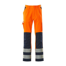 MASCOT® Olinda trousers, hi-vis orange/navy