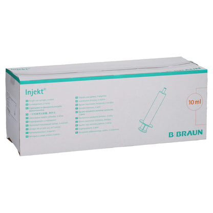 Injekt Solo Syringe, 10ml Luer fitting, eccentric | Pack (100 pieces) 