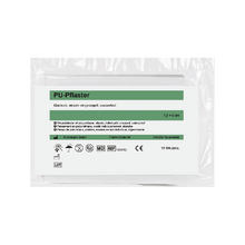PU Bandage Set (10 pieces), 7.2 x 5 cm, clear, waterproof
