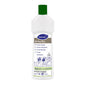 A white 500 ml bottle of Diversey R7 Pur-Eco Cream Cleaner from Diversey Deutschland GmbH & Co. OHG with a green cap, multilingual labeling, and environmentally friendly for hard, water-resistant surfaces.
