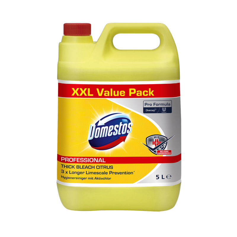 Citris Formula Domestos Pro úra, níos glaine sláinteachais le húire citris