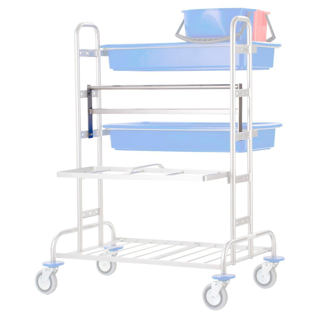 VERMOP press holder II, chrome-plated, 66x3x21 cm