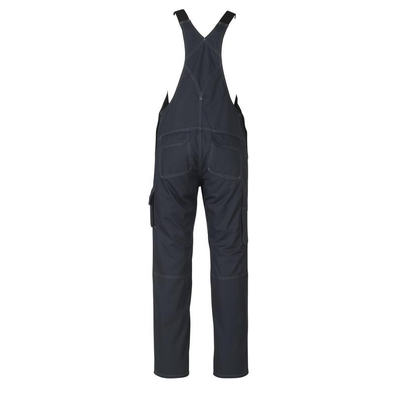 MASCOT® Newark dungarees, black-blue