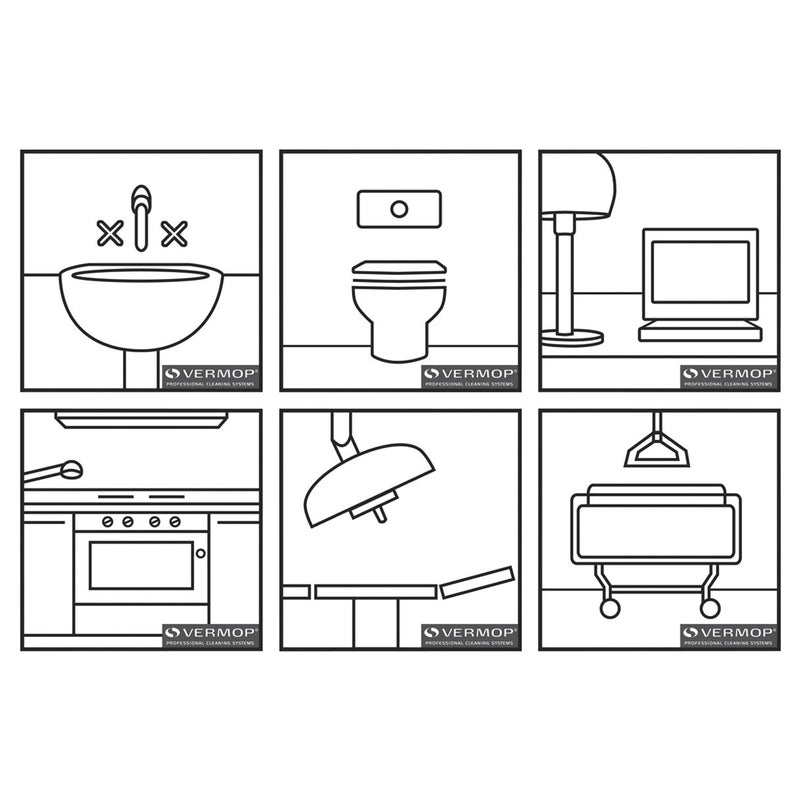 VERMOP pictogram, 8.4 cm x 8.5 cm