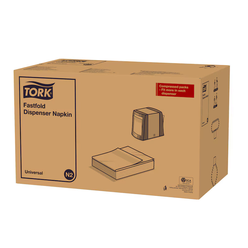 Fastfold White Dispenser Napkin | Pack (300 sheets)