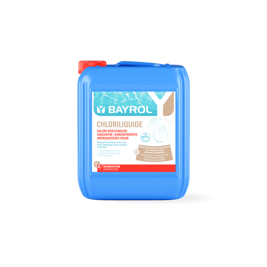 BAYROL Chloriliquide Liquid chlorine concentrate for measuring and dosing systems