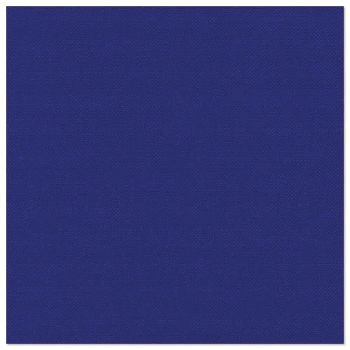 A square image shows a solid, deep blue with subtle texture, reminiscent of the PAPSTAR 50 napkins "ROYAL Collection" 1/4-fold 40 x 40 cm dark blue from PAPSTAR GmbH, without additional objects or motifs.