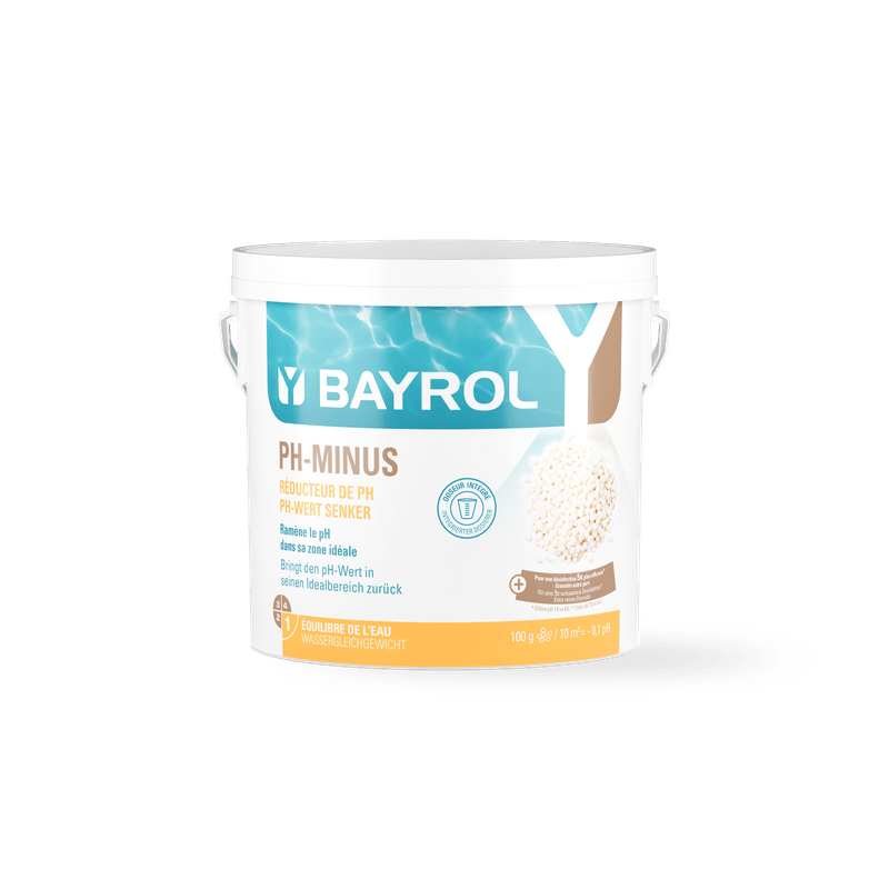 BAYROL pH-Minus Quickly soluble acid granules of high chemical purity