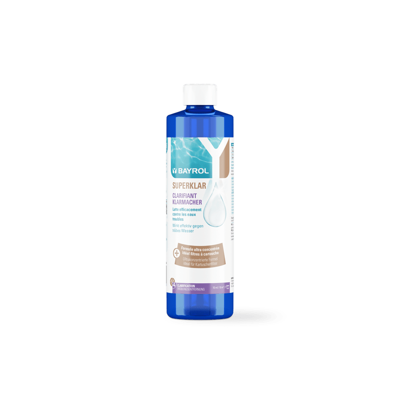 BAYROL Superklar 0.5 L liquid concentrate with clearing effect