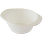 The Multi-Bowl White (149x122x50 mm) by Duni GmbH, a versatile white plastic bowl, is shown empty on a white background - ideal for gastronomy and catering. The package contains 100 pieces.