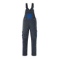 MASCOT® Leipzig dungarees, black blue/corn blue