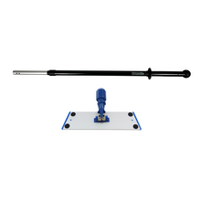Numatic telescopic handle with rubber ball, 60 - 110 cm as a set with trapeze holder 30cm | Pack (1 piece)