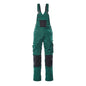 MASCOT® Augsburg dungarees, green/black