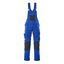 MASCOT® Augsburg dungarees, corn blue/black blue