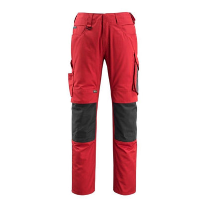 MASCOT® Mannheim trousers, red/black