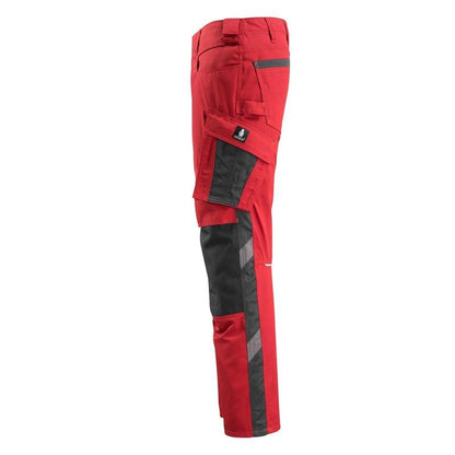 MASCOT® Mannheim trousers, red/black