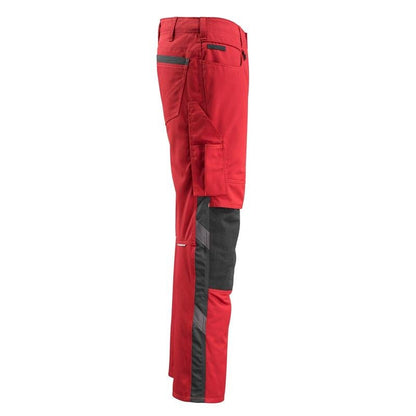 MASCOT® Mannheim trousers, red/black
