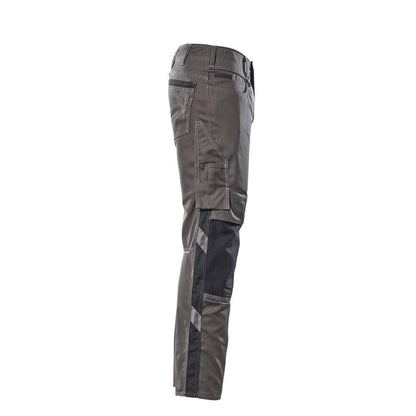 MASCOT® Mannheim trousers, dark anthracite/black