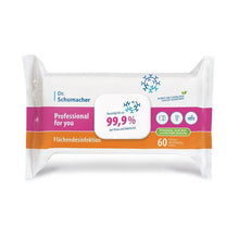 Dr. Schumacher Professional for you surface disinfection wipes | Pack (60 wipes)