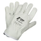 NITRAS DRIVER WINTER, full-grain cowhide gloves, gray
