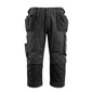 MASCOT® Lindau craftsmen's three-quarter trousers, black