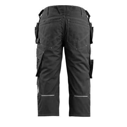 MASCOT® Lindau craftsmen's three-quarter trousers, black