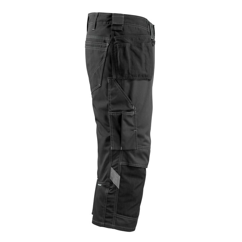 MASCOT® Lindau craftsmen's three-quarter trousers, black