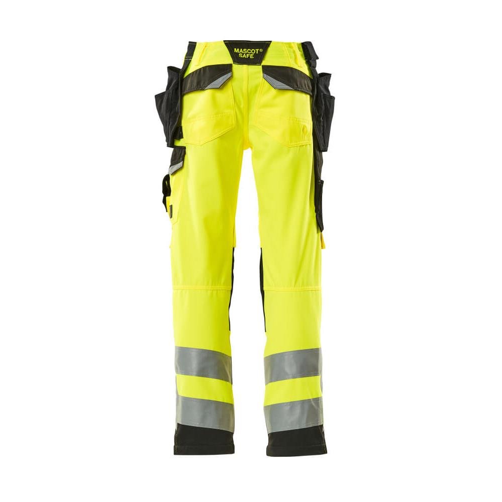 MASCOT® Wigan craftsman trousers, hi-vis yellow/black